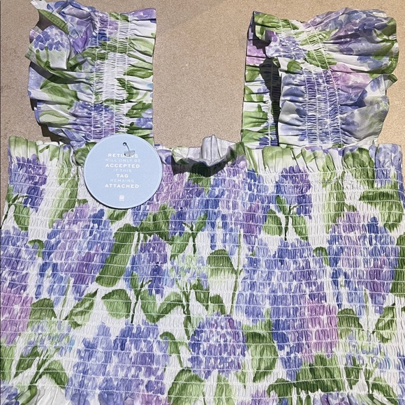 Blue Hill The Elizabeth Nap Dress-Blue hydrangea-size Small-lined-beautiful dres - Picture 5 of 8